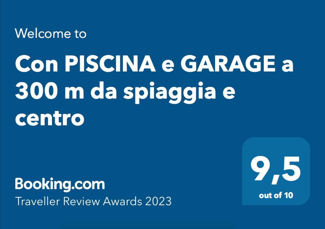 Con Piscina E Garage A 300 M Da Spiaggia E Centro Torre dell'Orso Eksteriør bilde